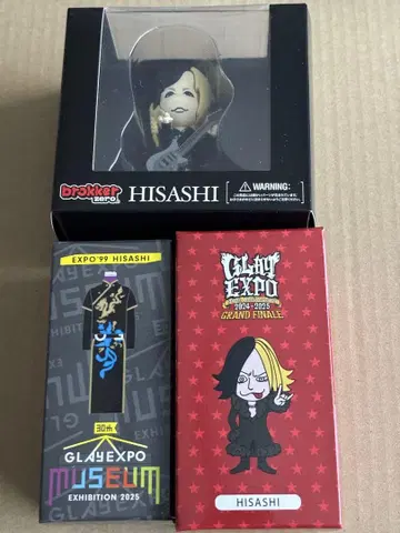 GLAY HISASHI 피규어 세트