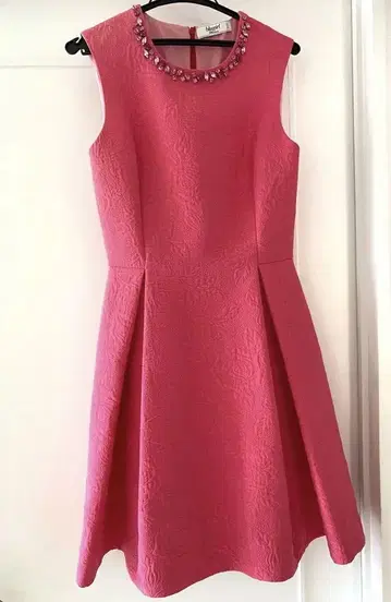 블루걸 블루 걸 핑크 슬리브리스 원피스