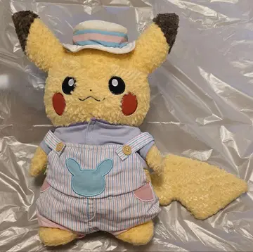 Pikachu's Closet 봉제 인형 + 의류 세트 포켓몬 피카츄