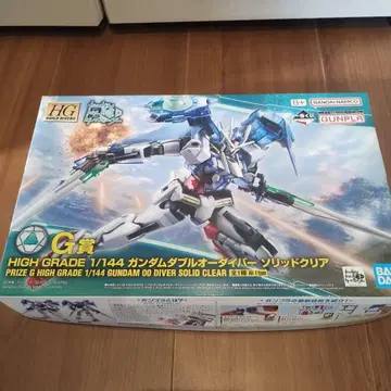 HG 1/144 건담 더블 오 다이버 솔리드 클리어