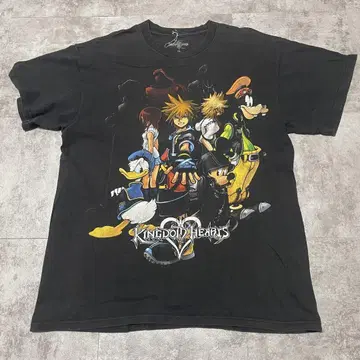 "KINGDOM HEARTS 킹덤하츠 애니메이션 티셔츠