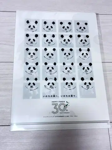 어드벤처 월드 일중 공동 번식 연구 30주년 팬더 클리어 파일