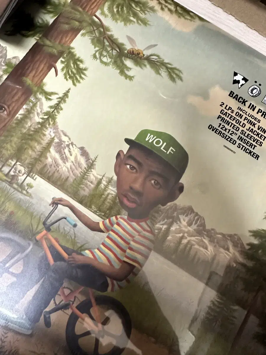 Tyler, the Creator LP Wolf LP sealed hip hop