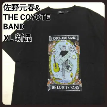 사노 모토하루 THE COYOTE BAND 티셔츠 XL 빔즈