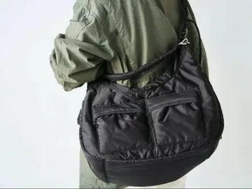haru 2WAY NYLON SHOULDER BAG 베터 샬크 굿