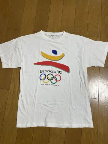 Barcelona '92 올림픽 티셔츠 L 사이즈