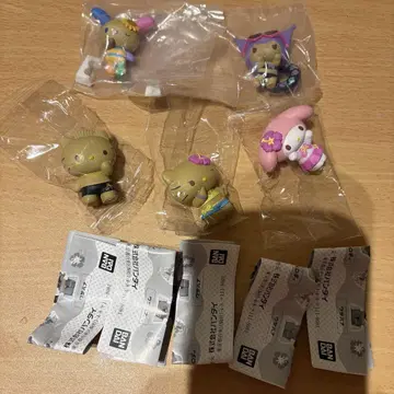 산리오 캐릭터즈 모두 함께 바캉스 피규어 전 5종 가챠가챠