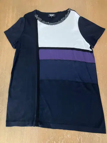 SONIA RYKIEL 컬러 블록 티셔츠 46
