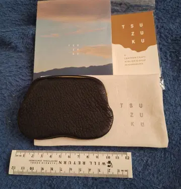 TSUZUKU 블랙 가마구치 kaba 카바 소형 지갑