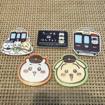 치이카와 (먼작귀) 한큐 마그넷 5개 세트