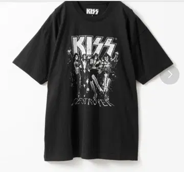 KISS 락 T 마리아 롱 T