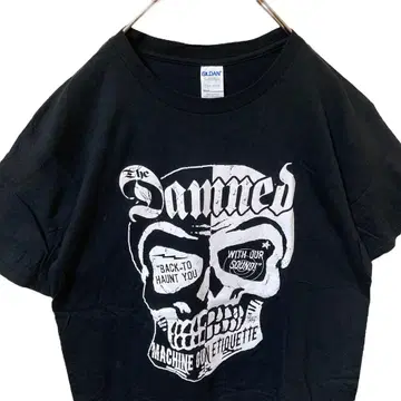 THE DAMNED 더 댐드 2019 TOUR 티셔츠 반팔 구제 의류