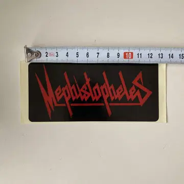 레어템 Mephistopheles 스티커 재패니즈 메탈