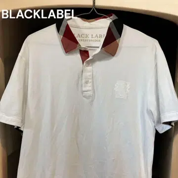 BLACK LABEL CRESTBRIDGE 피케 셔츠 화이트