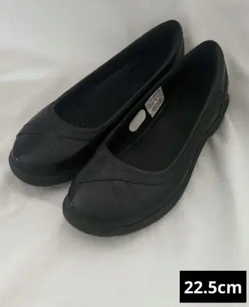 블랙 플랫 슈즈 22.5cm