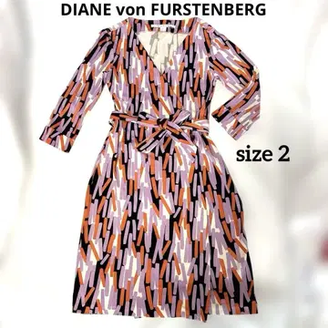 DvF 다이앤 폰 파스텐버그 랩 원피스 S 사이즈