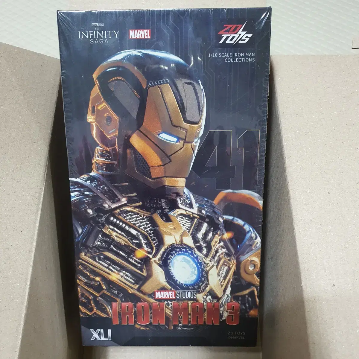 Sealed] ZDtoys Iron Man 3 Mark 41 MK41 Figure #아이언맨,#피규어,#키덜트 on Bunjang  Global Site., image size:1200x1200