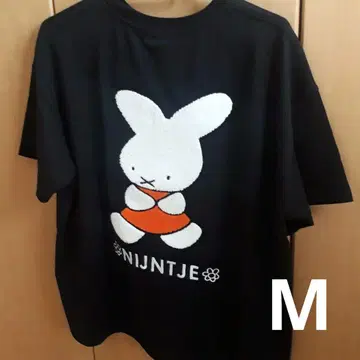 미피 70주년 시마무라 나인체 백사가라 티셔츠