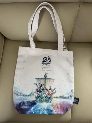 디즈니씨 20주년 토트백