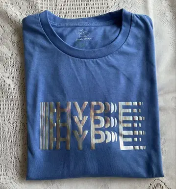 새상품급 반팔 티셔츠 요네즈켄시 M 블루