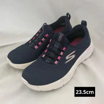 Skechers 네이비/핑크 스니커즈 23.5cm