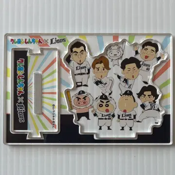 사이타마 세이부 라이온스 크레용 신짱 시크릿 아크릴 스탠드