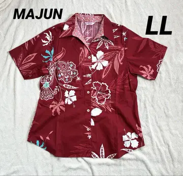 마준 majun 카리유시 의류 LL 와인 컬러