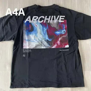 A4A 티셔츠 자수 로고