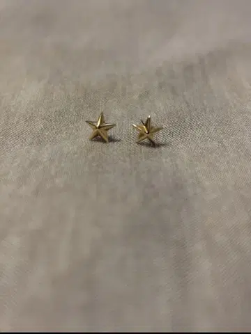 beams k10 스타 별 모양 스터드 귀걸이