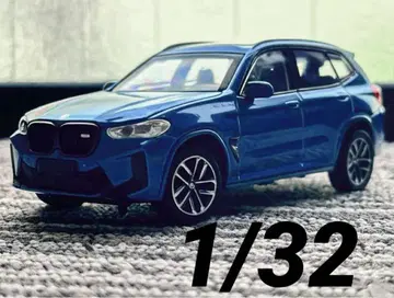 1/32 BMW X3M 도어 및 라이트 모두 작동! 파랑 블루 BMW