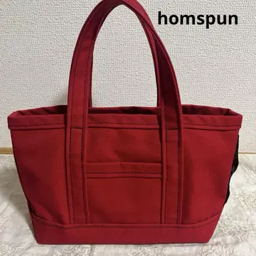 homspun 캔버스 토트백 일본제