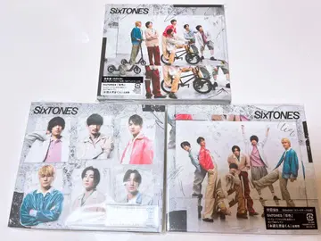 SixTONES 음색 초회 한정판 카드 이외의 혜택 포함