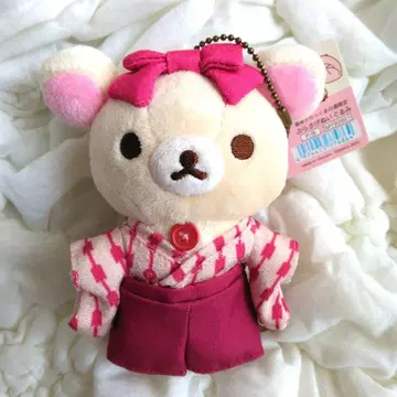 코리락쿠마 리락쿠마의 온천 도고 리락쿠마 매달린 봉제 인형 마돈나