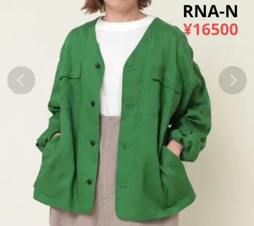 RNA-N 린넨 워크 셔츠 자켓 16,500엔 새상품급