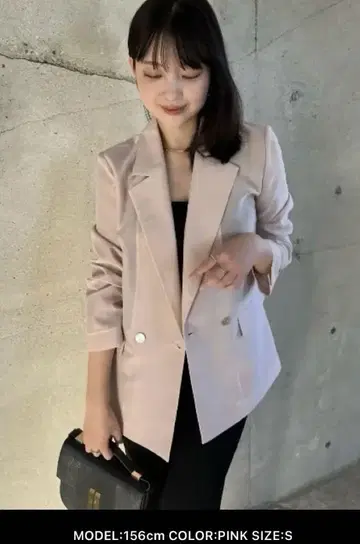 애뉴언스 에어리 시어 자켓 핑크 M