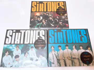 SixTONES GONG 여기 다시 돌아오다 특전 포함