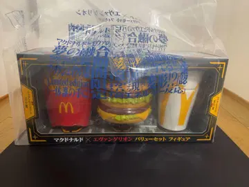 미개봉 새상품 추첨 한정판 마그 도날드 에반게리온 콜라보 피규어