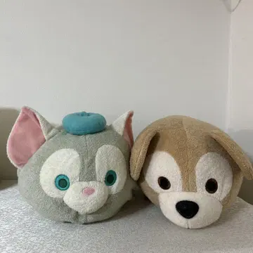쯔무쯔무 닷피&젤라토니 봉제 인형 약 30cm 홍콩 디즈니