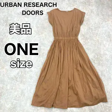 URBANRESEARCH 어반 리서치 반팔 브라운 플레어