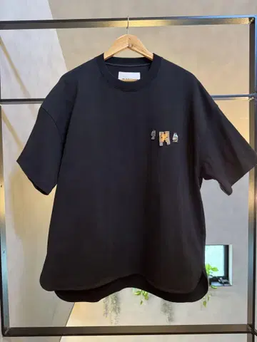 질샌더 블랙 티셔츠 오버 사이즈