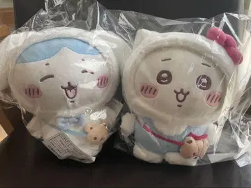 치이카와 산리오 키티 시나몬 봉제 인형 2개 세트