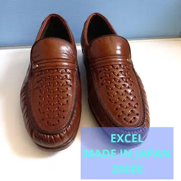 EXCEL 일본제 브라운 신발 25EEE