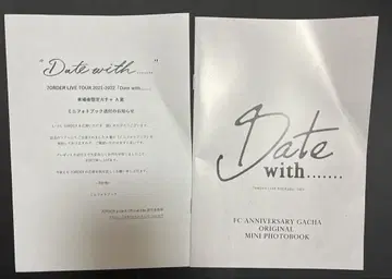 7ORDER 방문자 한정 가챠 A상 미니 포토북