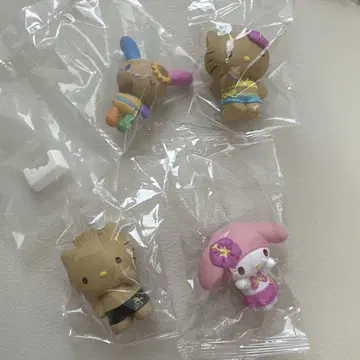 산리오 키티 모두 함께 바캉스 피규어 다니엘 마이멜로디 우사하나