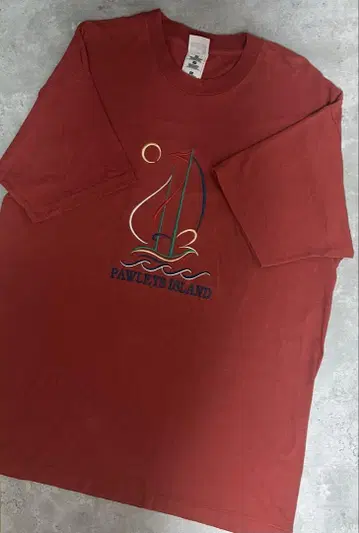 FRUIT OF THE LOOM PawleysIsland 티셔츠 90s
