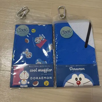'새상품' 도라에몽 쿨 머플러 열사병 대책 냉감 2개 세트