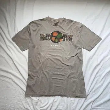 90s 아트 티셔츠 싱글 스티치 USA제 빈티지 XL 사이즈