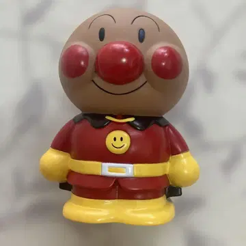새상품 호빵맨 저금통 약 12cm 소프트 비닐