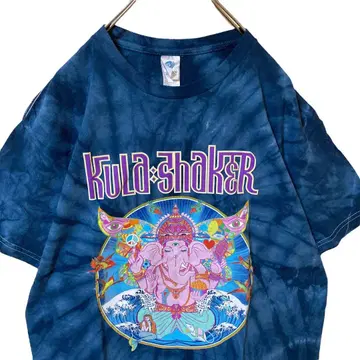 KULA SHAKER 쿠라 쉐이커 티셔츠 가네샤 90년대 락