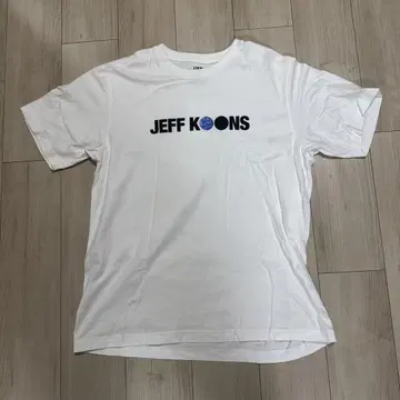 JEFF KOONS 화이트 티셔츠